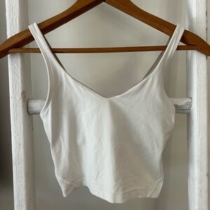 Size 2 Lululemon tank white